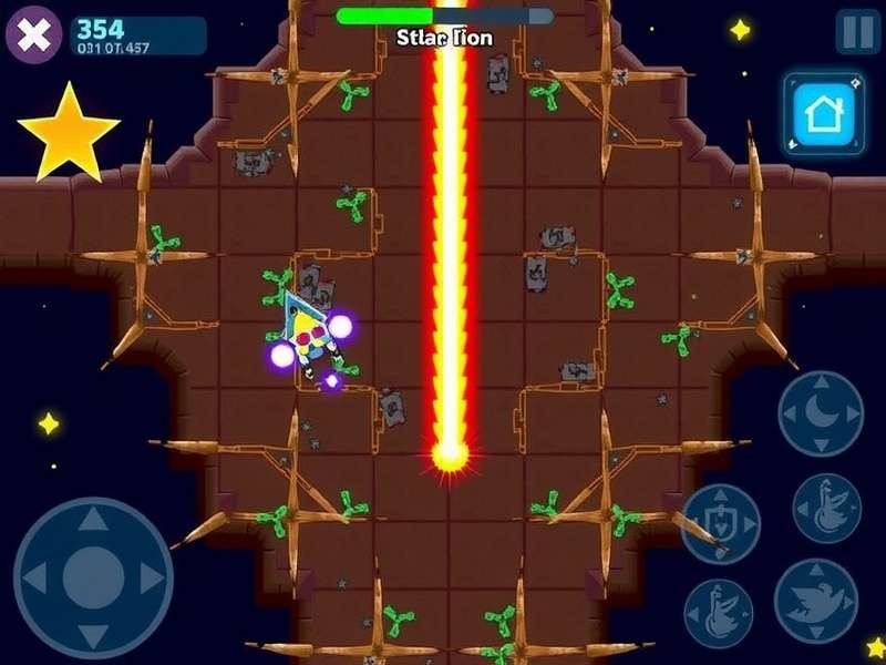 X Star Ace Gameplay Screenshot